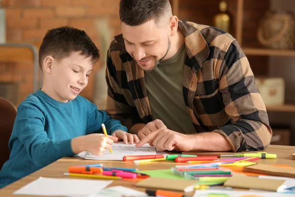 Drawing Teacher Giving Optional Classes School — Stock Photo, Image