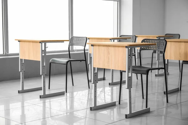 Interior Modern Empty Classroom — Stock Photo, Image