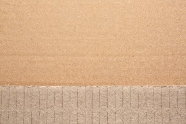 Karton kağıdın dokusu, yakın plan.