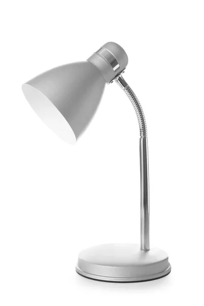 Lampe Élégante Sur Fond Blanc — Photo