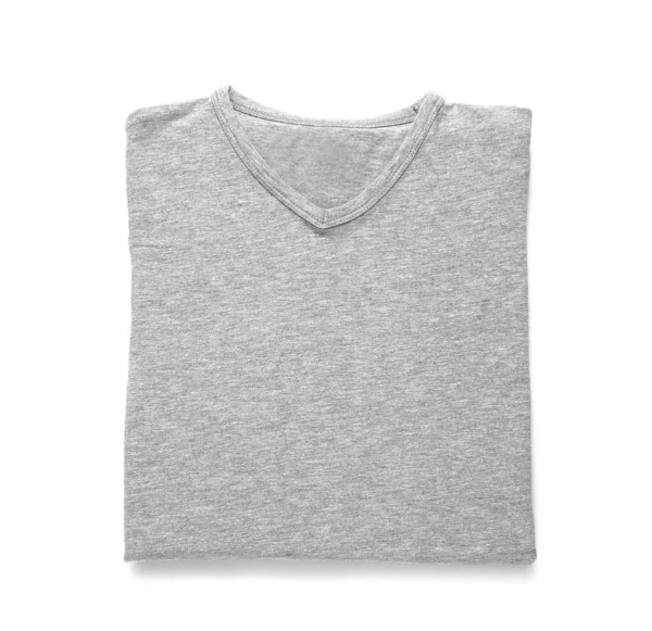 Nowoczesny Shirt Białym Tle — Zdjęcie stockowe