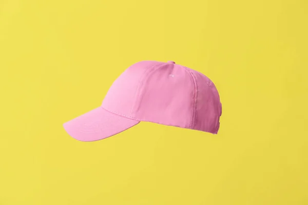 Blank Cap Color Background — Stock Photo, Image