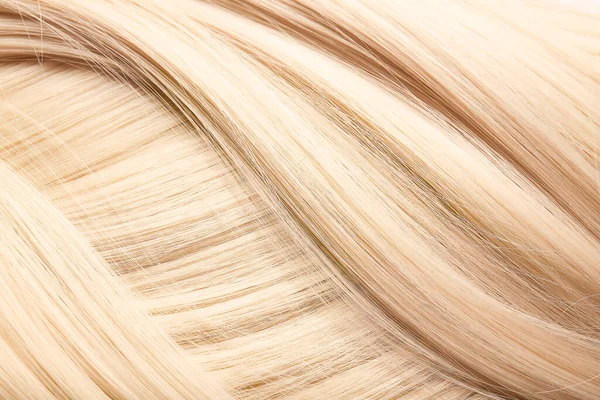 Gesunde Blonde Haare Als Hintergrund — Stockfoto