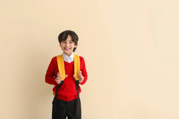 Renkli Küçük Bir Öğrenci — Stok fotoğraf