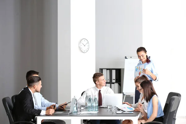 Team Young Consulting Experts Business Meeting Office — Stock Photo, Image
