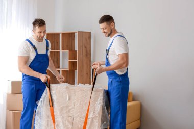 Düz mobilya taşıyan yükleyiciler