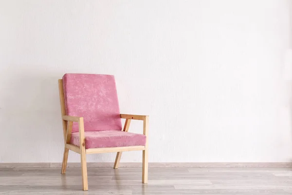 Comfortable Armchair Light Wall Room — 스톡 사진