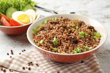 Masada lezzetli karabuğday tabağı