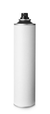 Beyaz arka planda saç spreyi