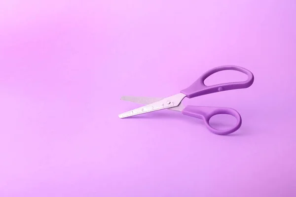 Scissors Paper Color Background — Stock Photo, Image
