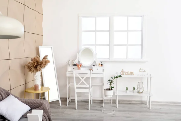 Interior Modern Room Mirror — Stock Photo, Image