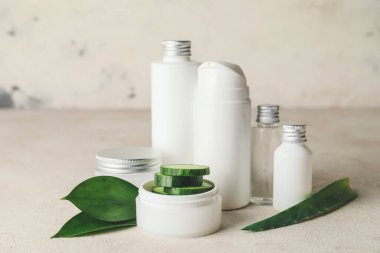 Masada salatalık özlü kozmetik ürünleri