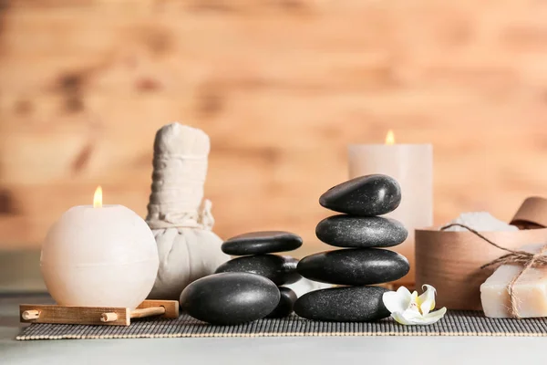 Beautiful Spa Composition Table — Stock Photo, Image