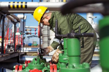 Petrol ve gaz sanayi işçisi