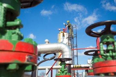 Petrol ve gaz sanayi işçisi