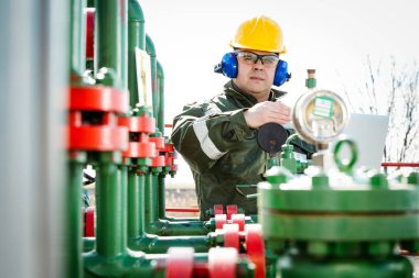 Petrol ve gaz sanayi işçisi