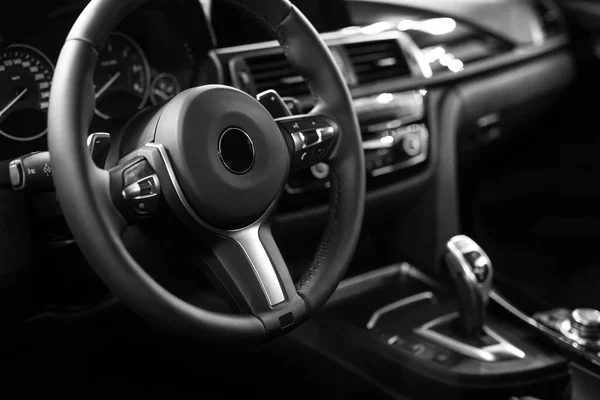 Modern car interior detail — Stock Photo, Image