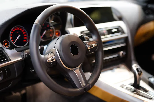 Detalle interior del coche moderno —  Fotos de Stock