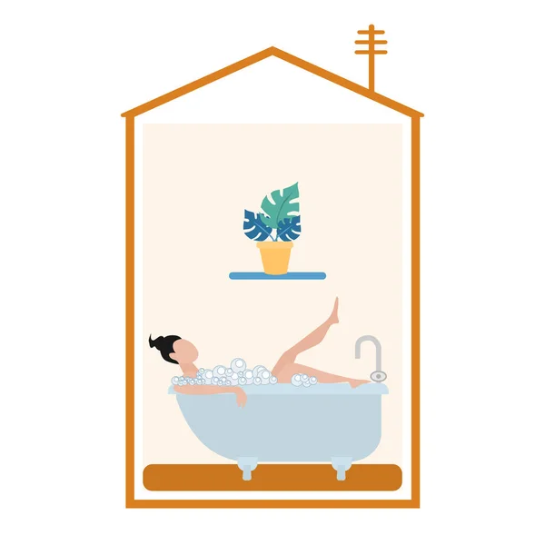 Taking A Bathストックベクター ロイヤリティフリーtaking A Bathイラスト ページ 11 Depositphotos