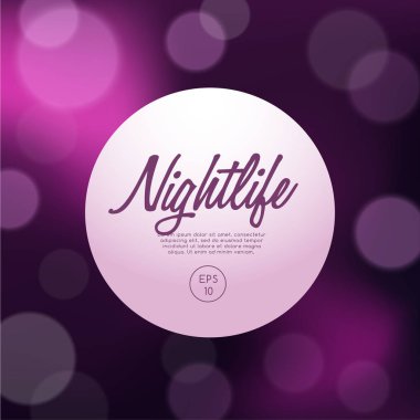 Soyut bokeh arkaplanı