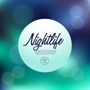 Soyut bokeh arkaplanı