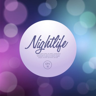 Soyut bokeh arkaplanı