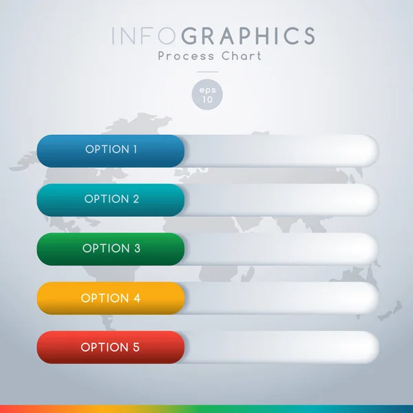 Infographics σετ για φυλλάδιο, επαγγελματίες γράφημα ή Web Design: διανυσματικά εικονογράφηση — Διανυσματικό Αρχείο