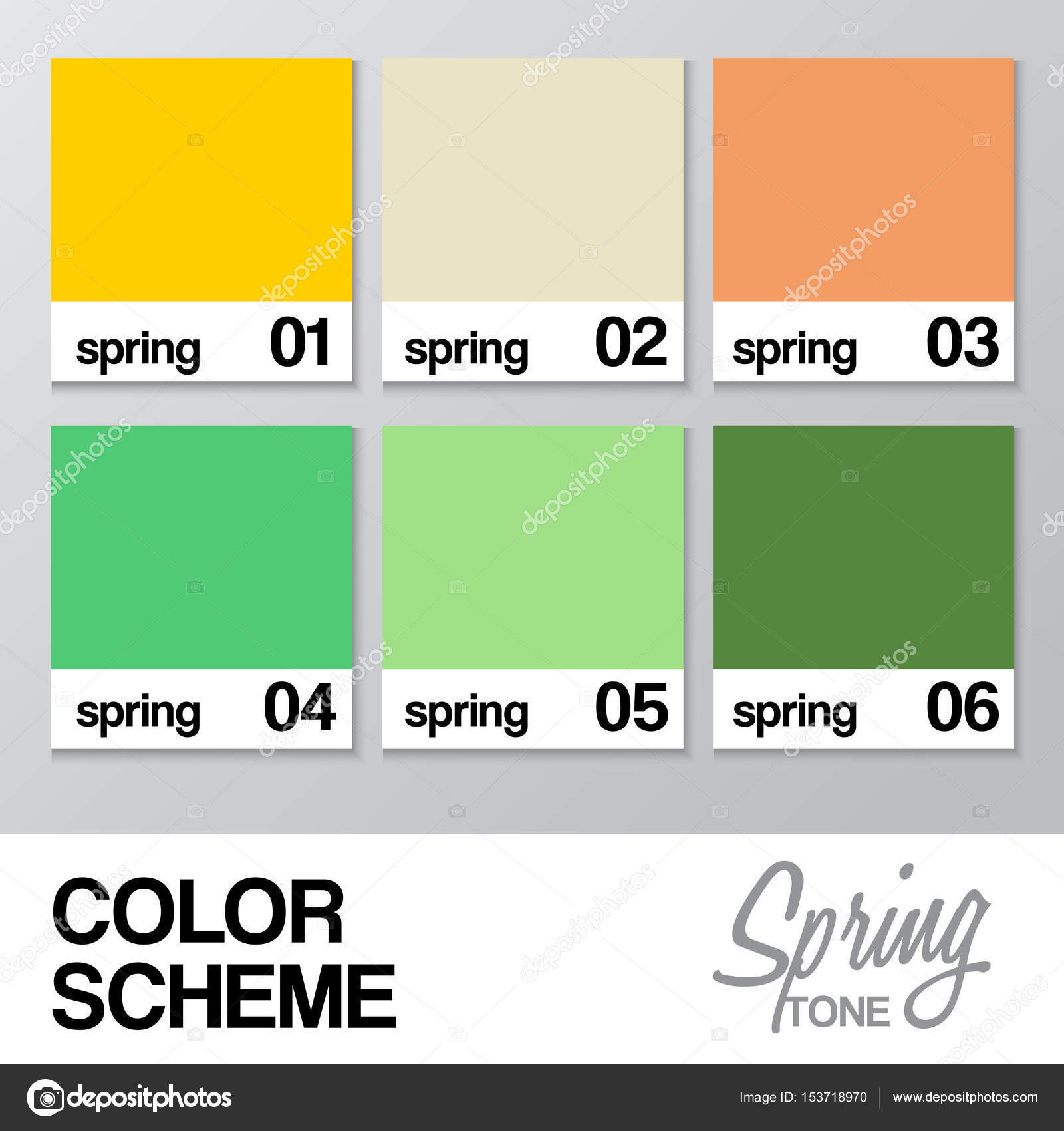 Die Spring Color Chart