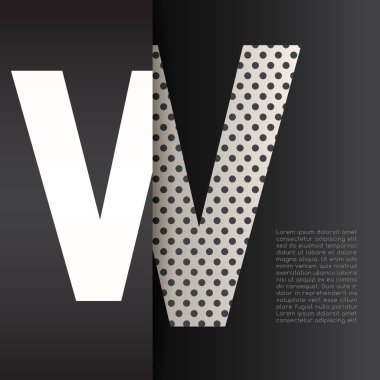 Modern Alfabe harf w