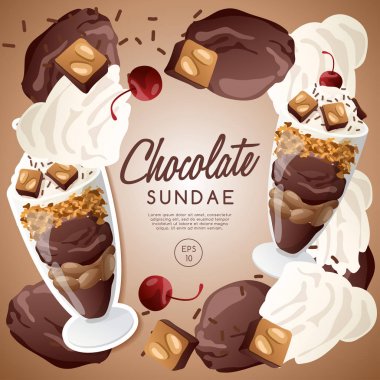 Dondurma: Vektör çizim