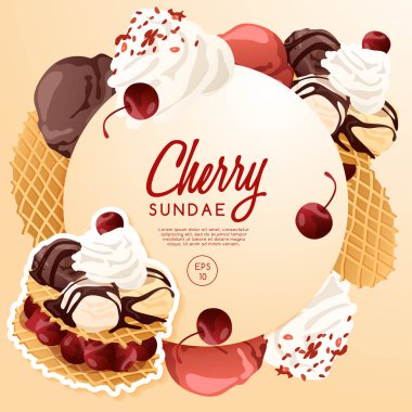 Dondurma: Vektör çizim