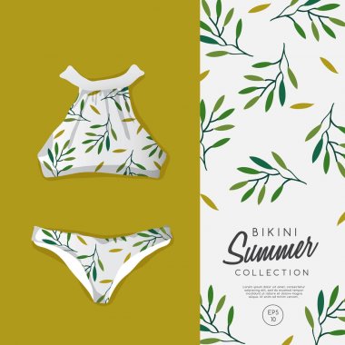renk bikini ile çiçek Yazdır 