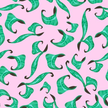 Soyut, pembe arka plan desen bırakır: Dikişsiz desen: vektör çizim