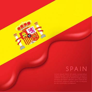 Tasarım İspanya bayrağı