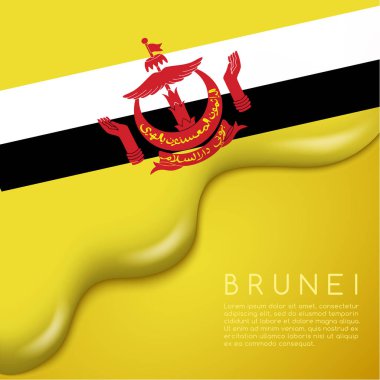 Tasarım brunei bayrağı