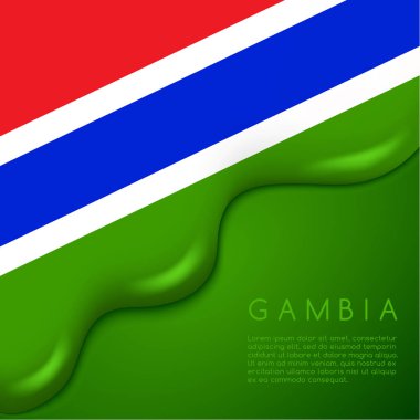 Tasarım Gambiya bayrağı