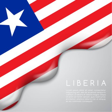 Tasarım Liberya bayrağı