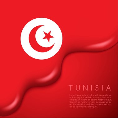 Tasarım Tunus bayrağı