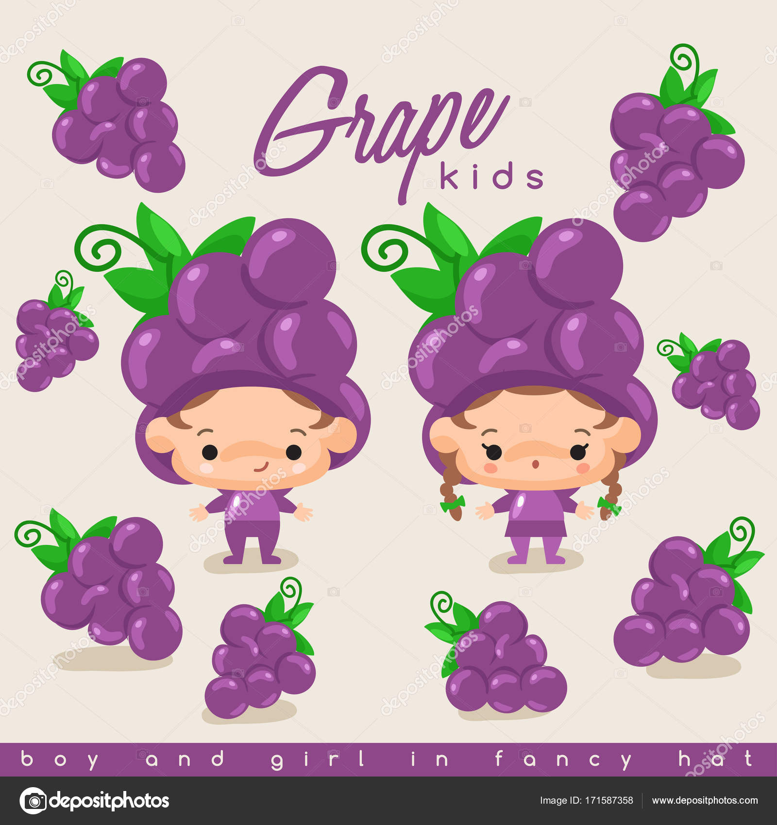 grape hat