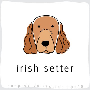 Köpek doğurmak koleksiyonu: Vektör çizim