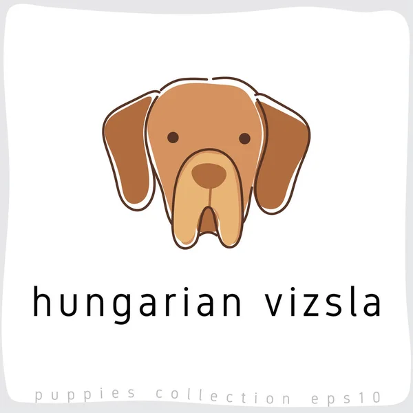 Коллекция Породы Собак Векторная Иллюстрация — стоковый вектор