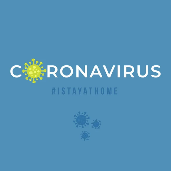 Banner Voor Coronavirus Uitbraak Vector Illustratie — Stockvector