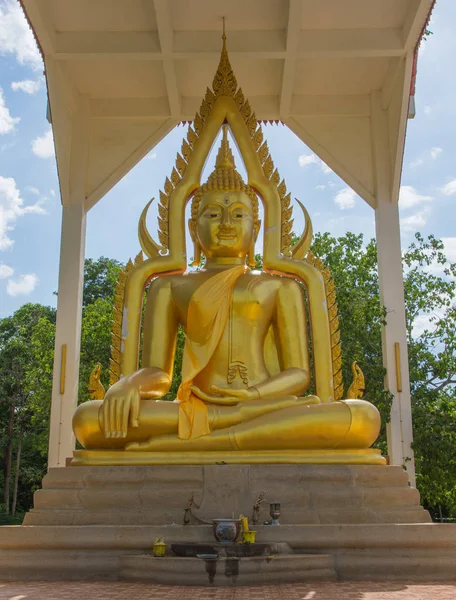 Большая статуя Будды в Ват Нонг Плуак — стоковое фото