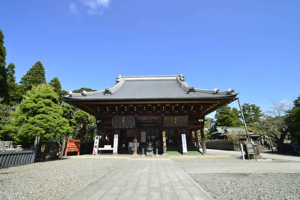 Narita Japón Octubre 2019 Edificio Madera Aciente Cielo Azul Templo — Foto de Stock