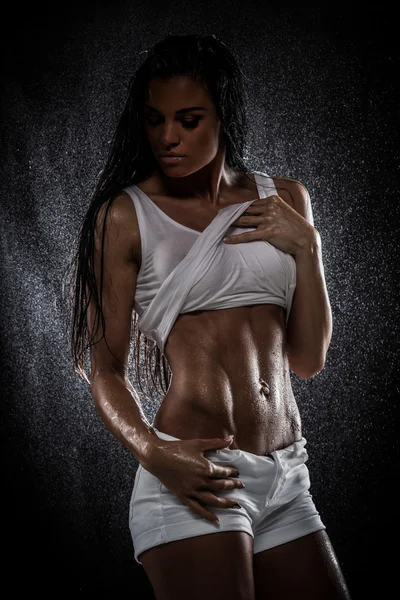 ABS muskler fitness — Stockfoto