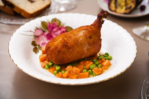 鶏キエフの食事 — ストック写真