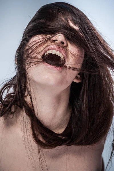 Woman in ecstasy — Stock Photo, Image