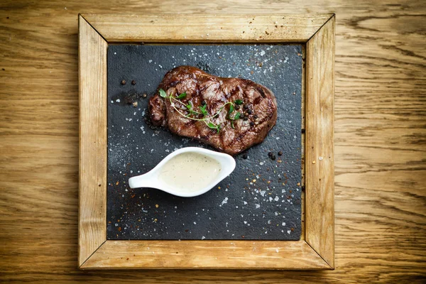 New York steak — Stock Photo, Image