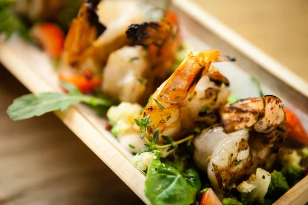 Izgara kaplan karides