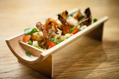 Izgara kaplan karides